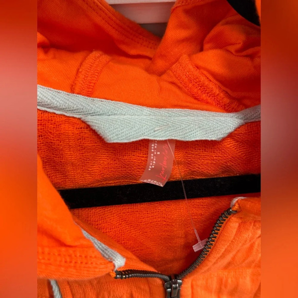 NWOT FP Movement Trapped in Paradise Colorblock Hoodie Pullover - Picture 8 of 9